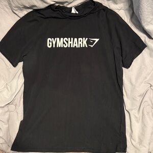 Gymshark Black Short-Sleeve Logo Tee